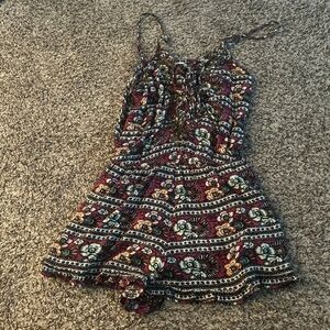 American eagle size XS floral romper